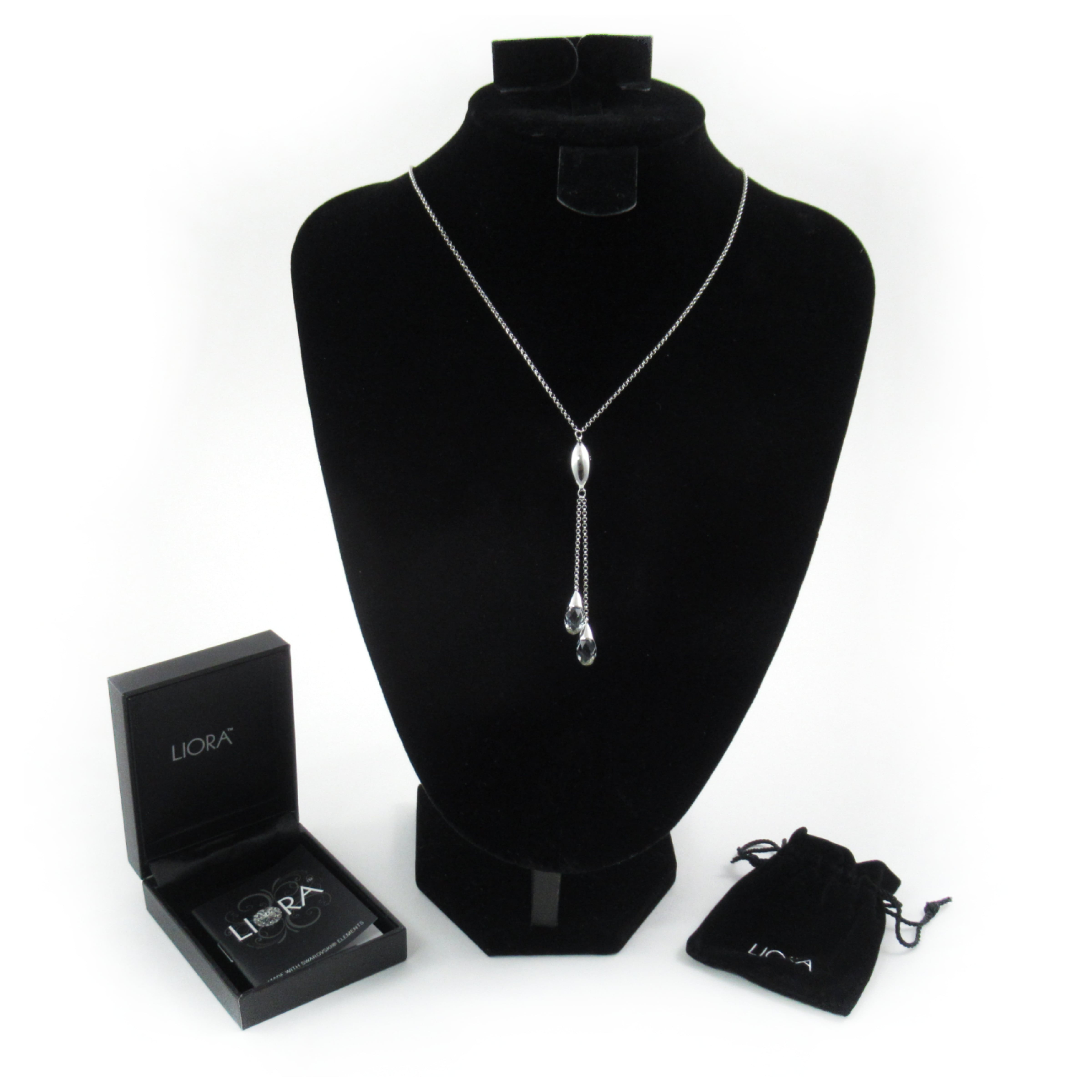 temp2272 Liora Marquise Halskette mit Swarovski Elementen