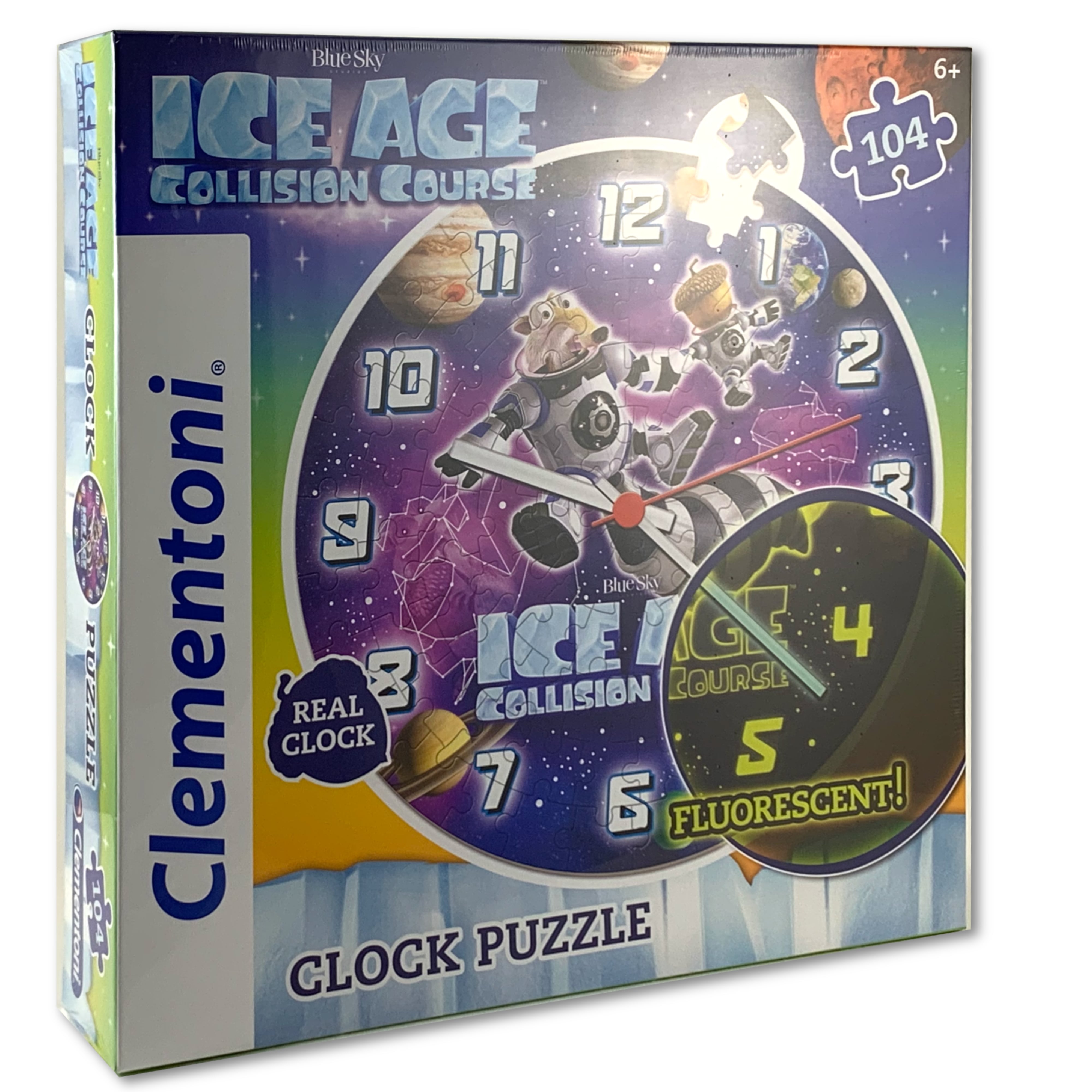 Clementoni Ice Age Puzzle Uhr Kinderuhr