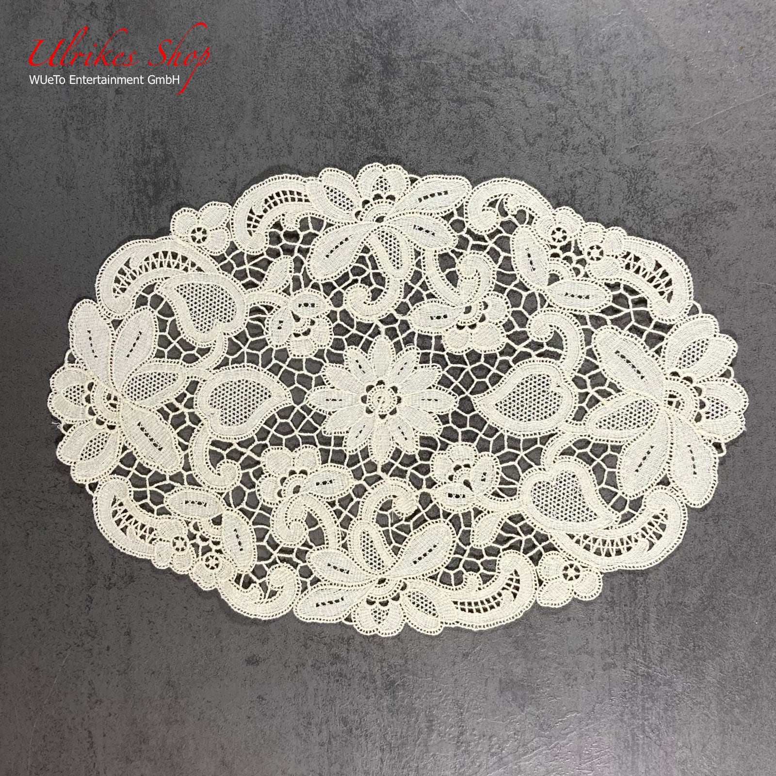 Echte Plauener Spitze - Deckchen 30x20cm Echte Plauener Spitze - Deckchen 30x20cm