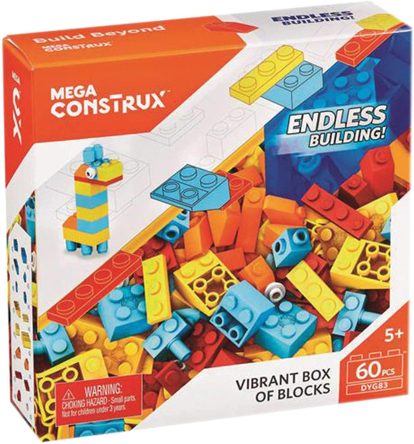 Mega Bloks Construx Bausteine-Set 5 (60 Teile) DYG83