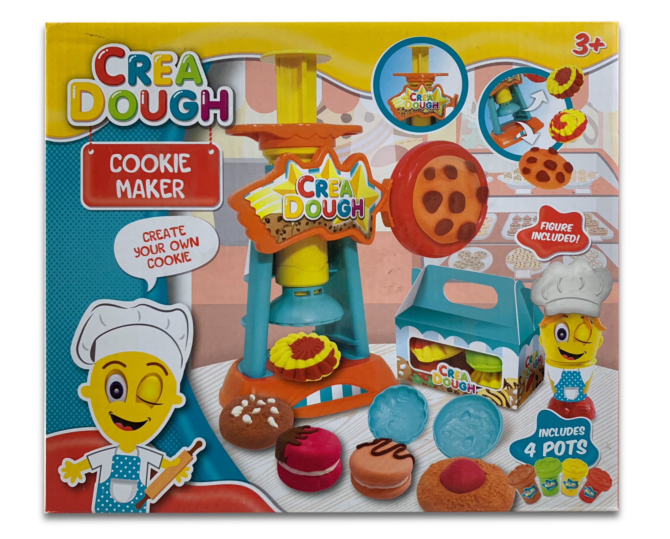 cookie_maker_front Crea Dough Cookie Maker Knete Kinderknete Set Cookies