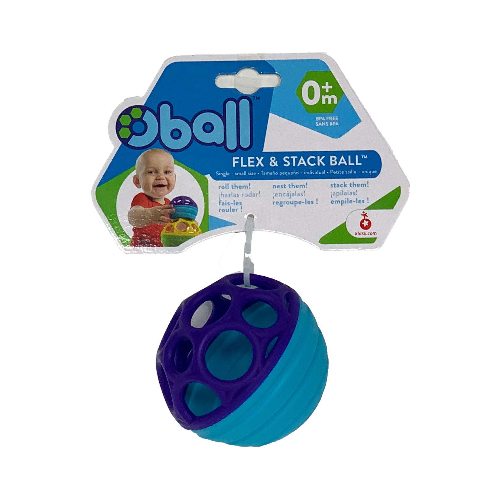 oball_flex_1 Oball Flex & Stack Ball flexibel und leicht greifbar Motorikspielzeug