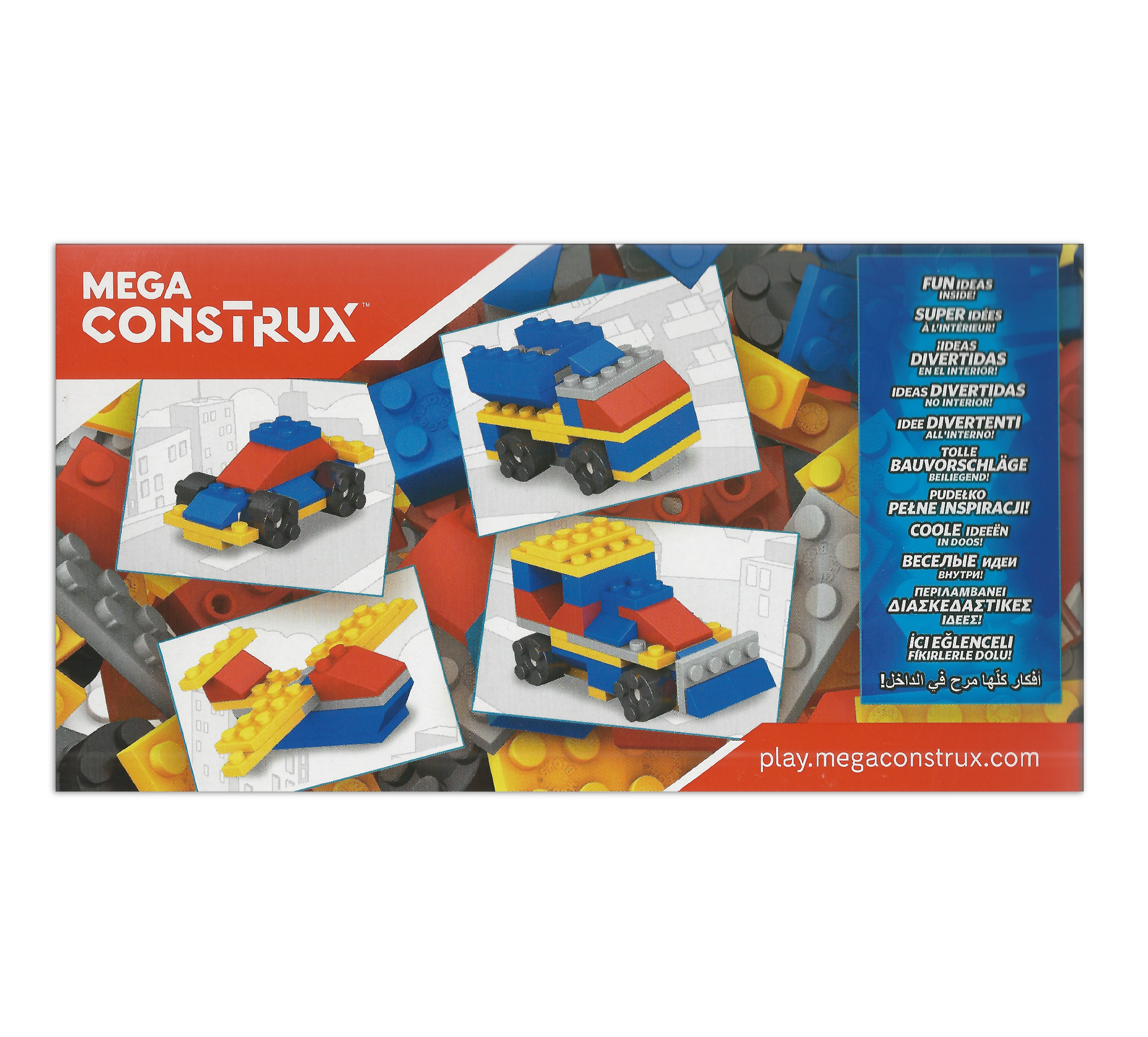 Mega Bloks Construx Bausteine-Set 6 (60 Teile) DYG81