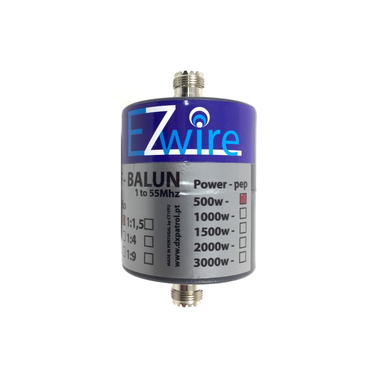 temp1860 Mantelwellensperre 1 - 55 MHz 500W EZwire 1:1 Balun