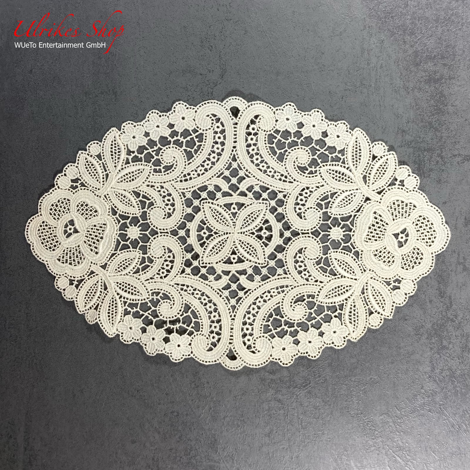 Echte Plauener Spitze - Deckchen 20x30cm Echte Plauener Spitze - Deckchen 20x30cm