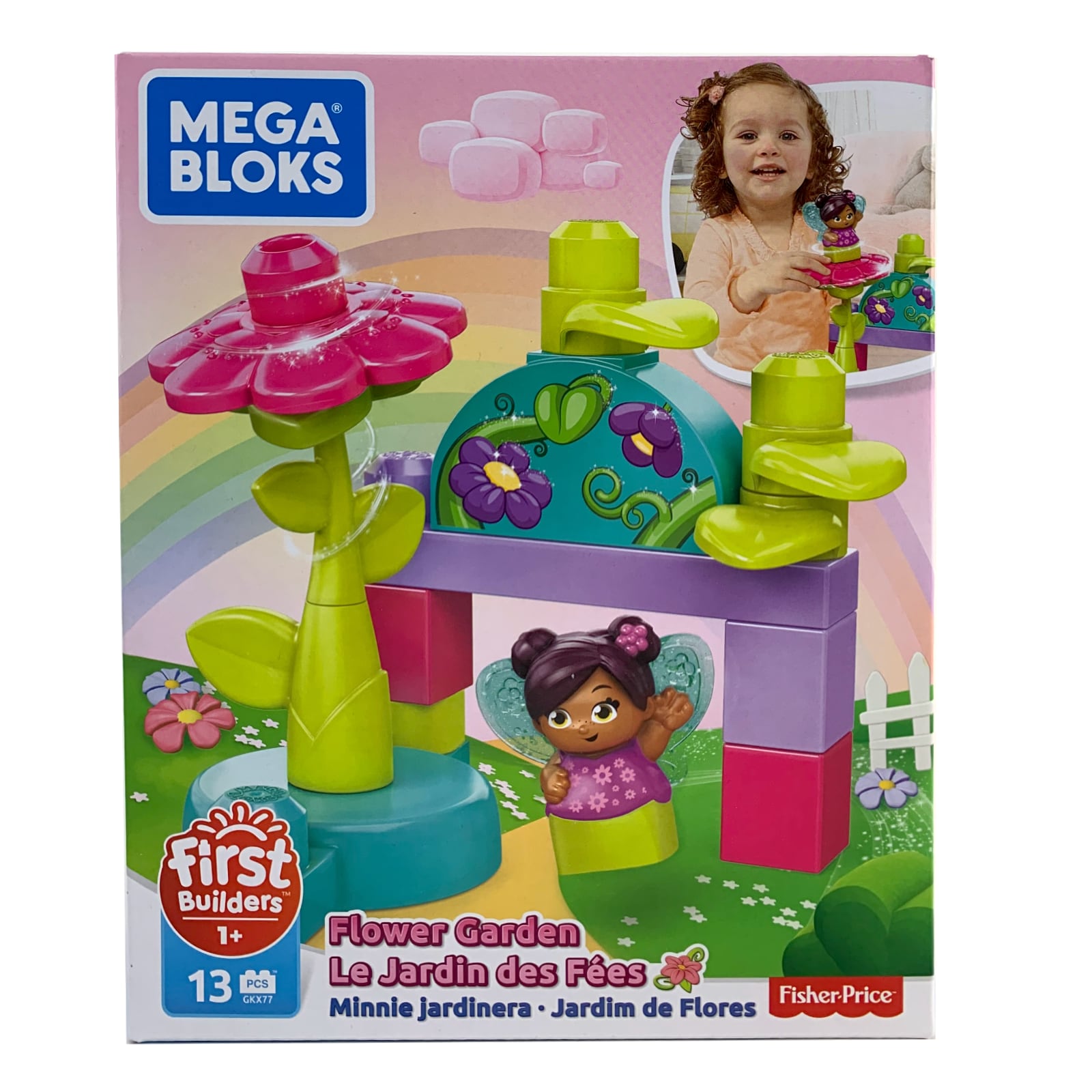 Mega Bloks - GKX77 Kleine Feen-Blumengarten ab 1 Jahr