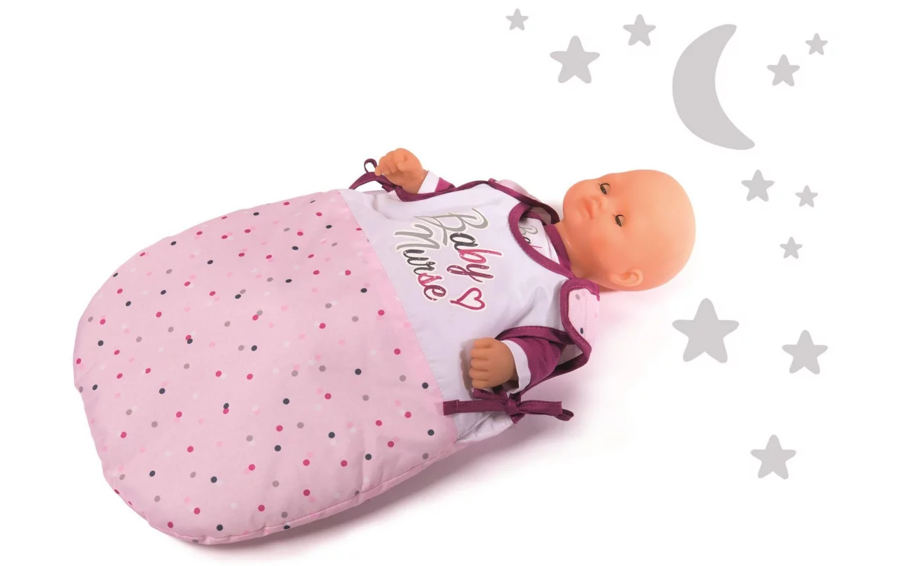 Smoby-Baby Nurse Strampelnestchen Puppenschlafsack in rosa Smoby-Baby Nurse Strampelnestchen Puppenschlafsack in rosa