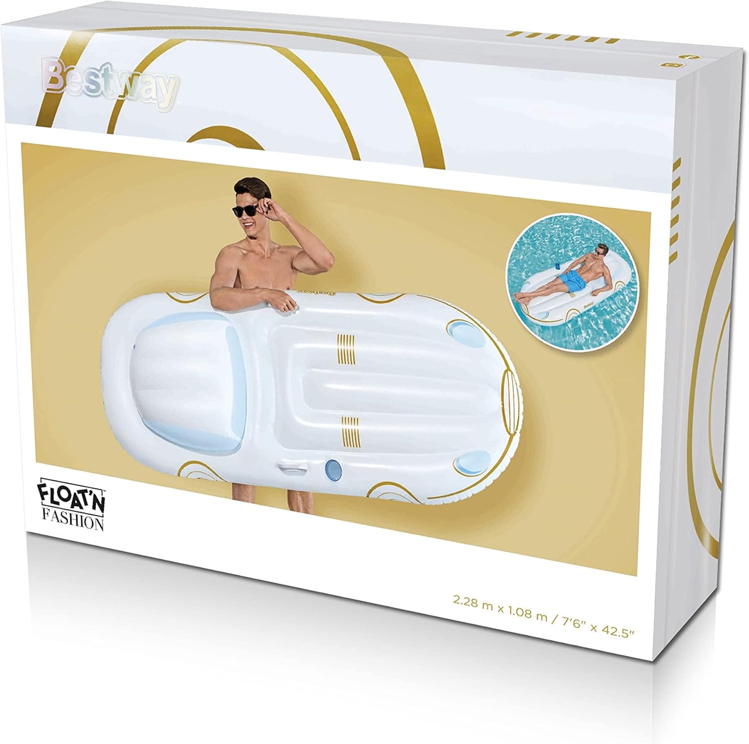Bestway Vacation Cruiser Luftmatratze 228 x 108 cm Bestway Vacation Cruiser Luftmatratze 228 x 108 cm