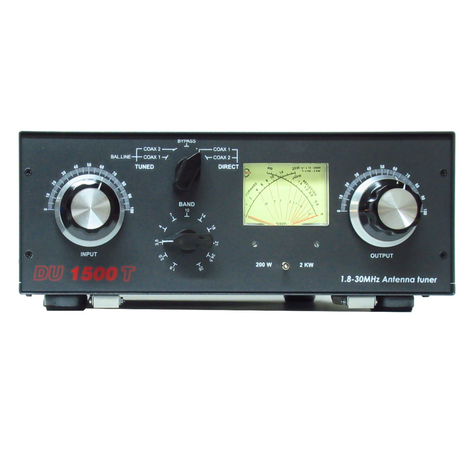 DU1500T_MAIN DU-1500T manueller Antennen-Tuner 1,8 - 30 MHz, 1500 W (max 2KW)