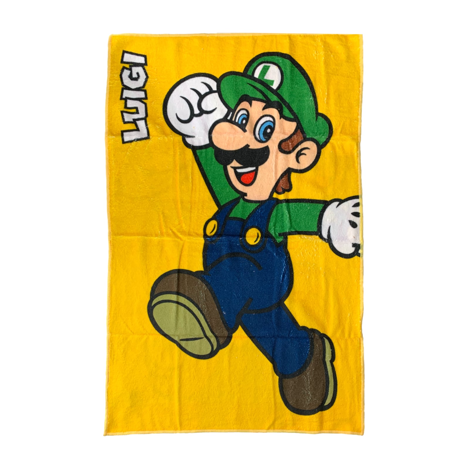 handtuch_luigi_1 Super Mario Luigi Handtuch 50 x 80 cm, Kinderhandtuch