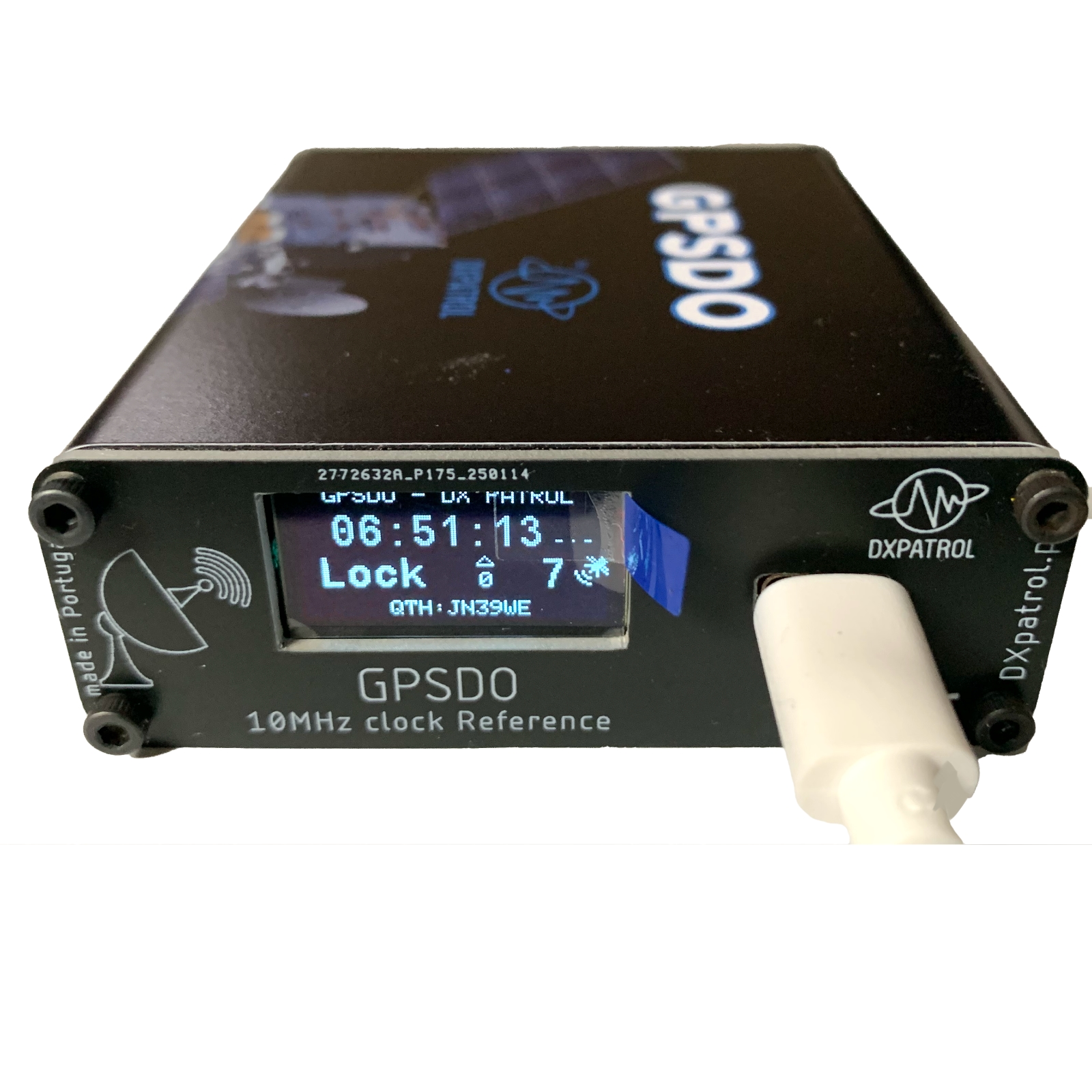 DXPatrol GPSDO 2.1 GPS disziplinierter Normaloszillator mit Oled Display DXPatrol GPSDO 2.1 GPS disziplinierter Normaloszillator mit Oled Display