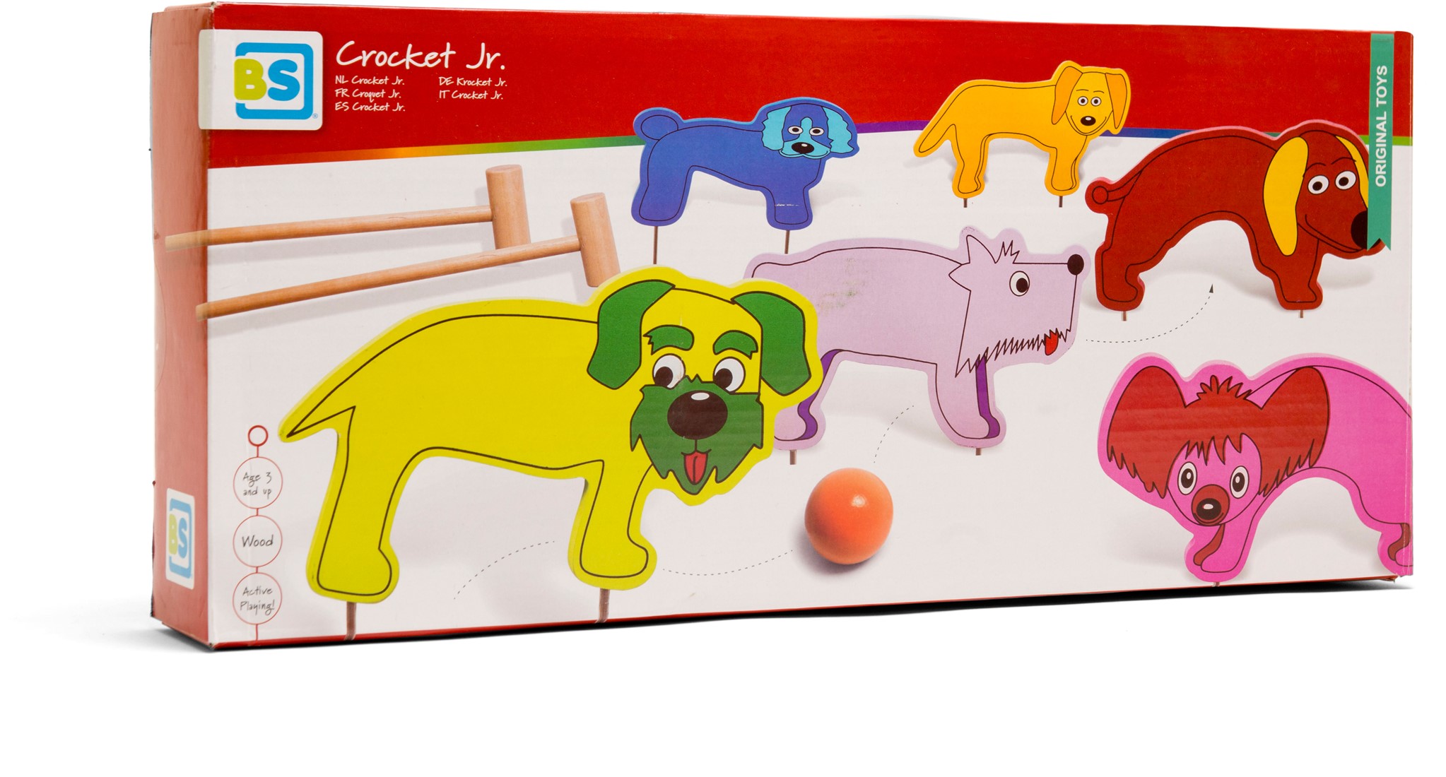 Krocket Spiel für Kinder aus Holz  Krocket Spiel für Kinder aus Holz