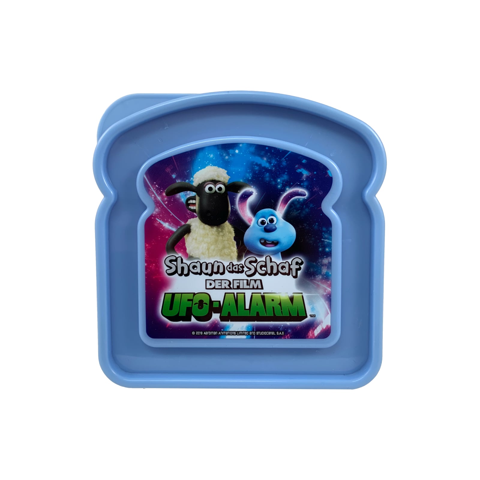 shaun_das_shaf_brotdose_1 Brotdose Shaun das Schaf Ufo- Alarm Lunchbox Brotbüchse Sandwichbox