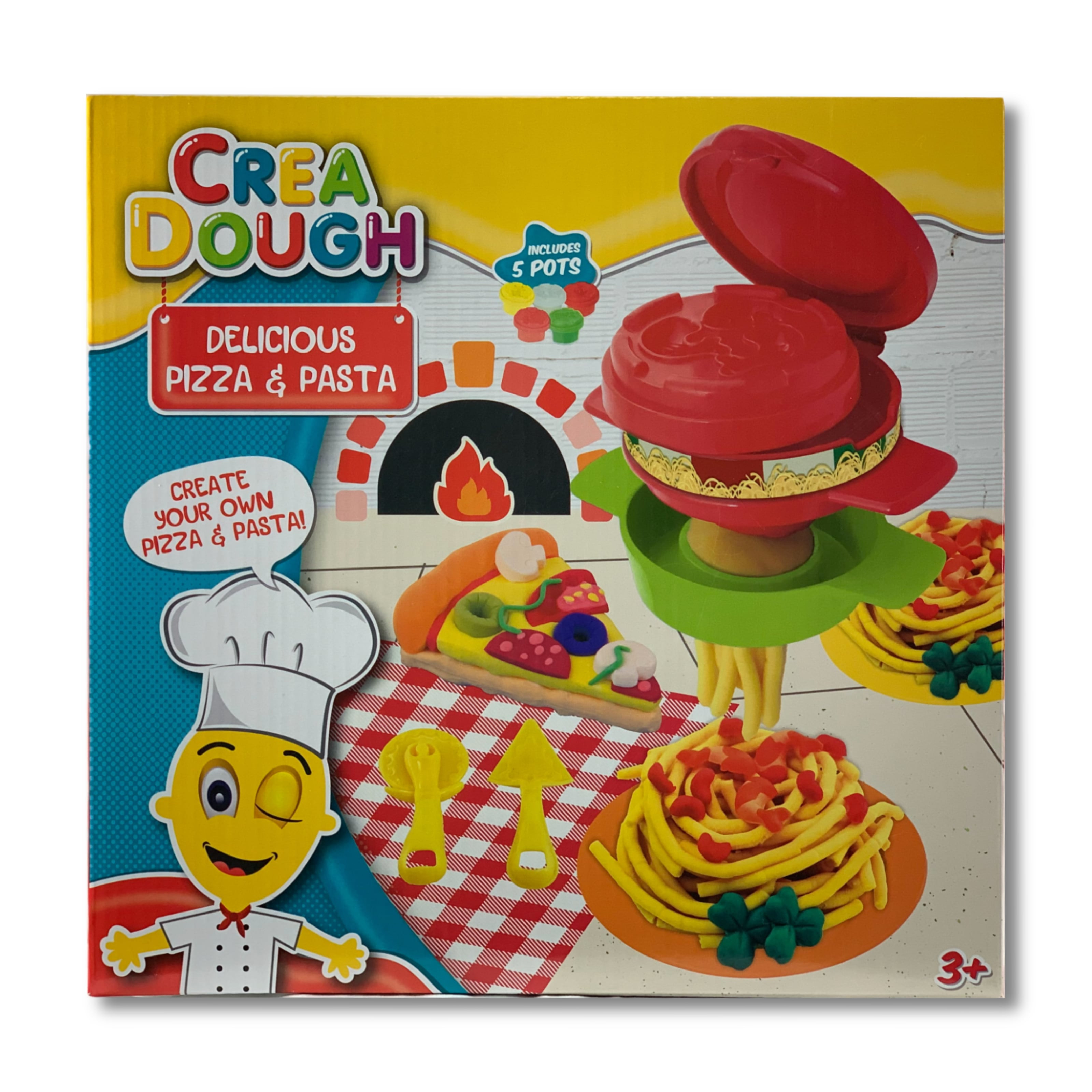temp2522 Crea Dough Pizza und Pasta Knete Kinderknete