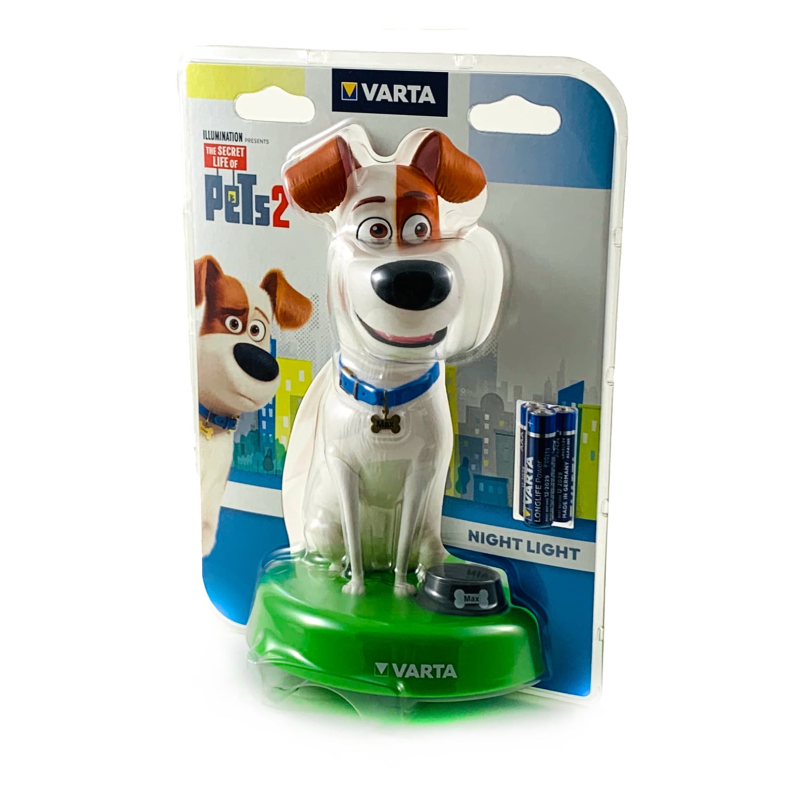 VARTA_HUND_3 VARTA Secret Life of Pets 2 Nachtlicht Max