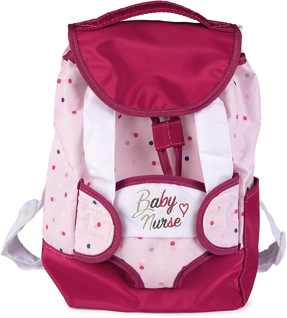 Smoby-Baby Nurse Backpack Rucksack inkl. Puppentrage mit Fläschchenfach Smoby-Baby Nurse Backpack Rucksack inkl. Puppentrage mit Fläschchenfach