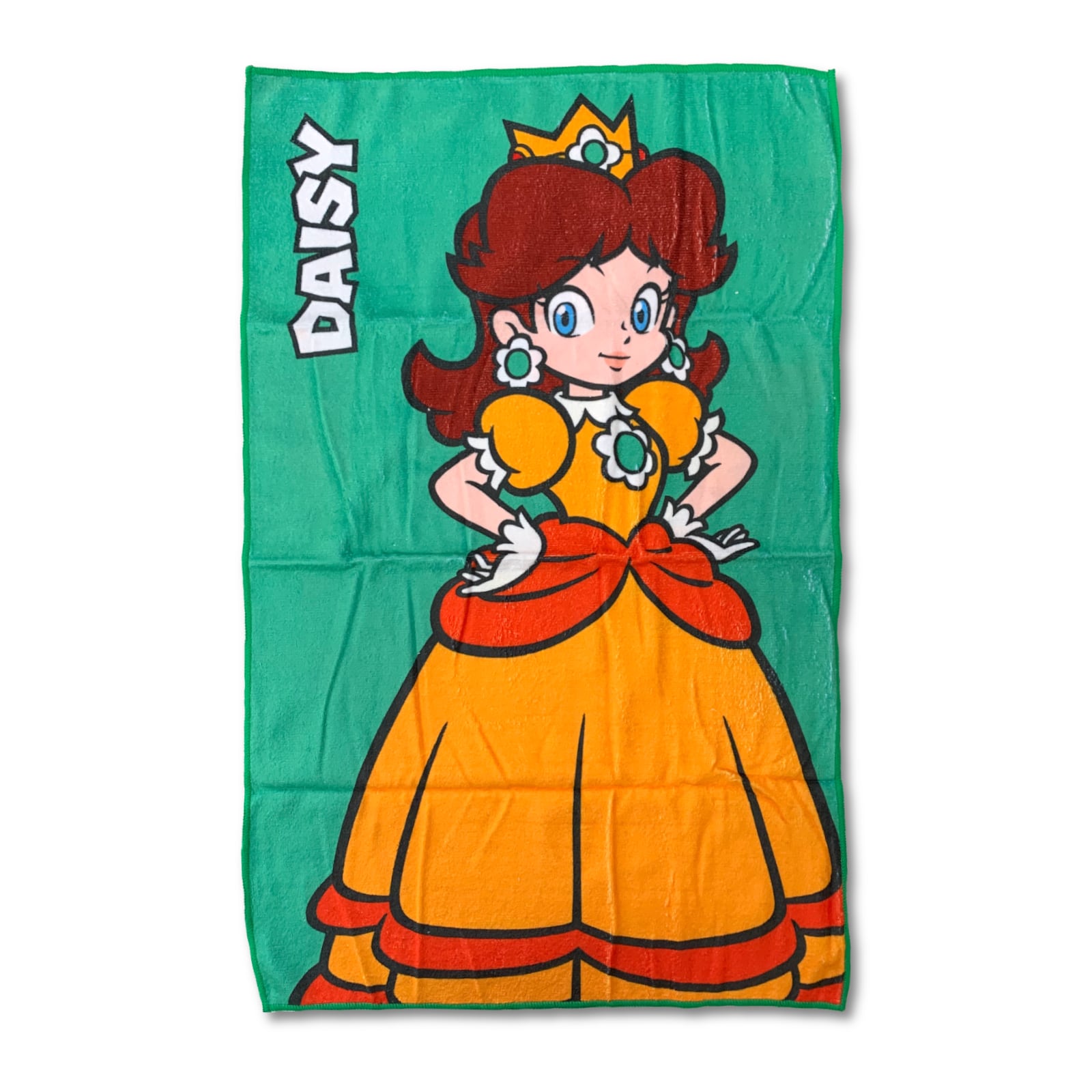 Super Mario Daisy Handtuch 50 x 80 cm, Kinderhandtuch