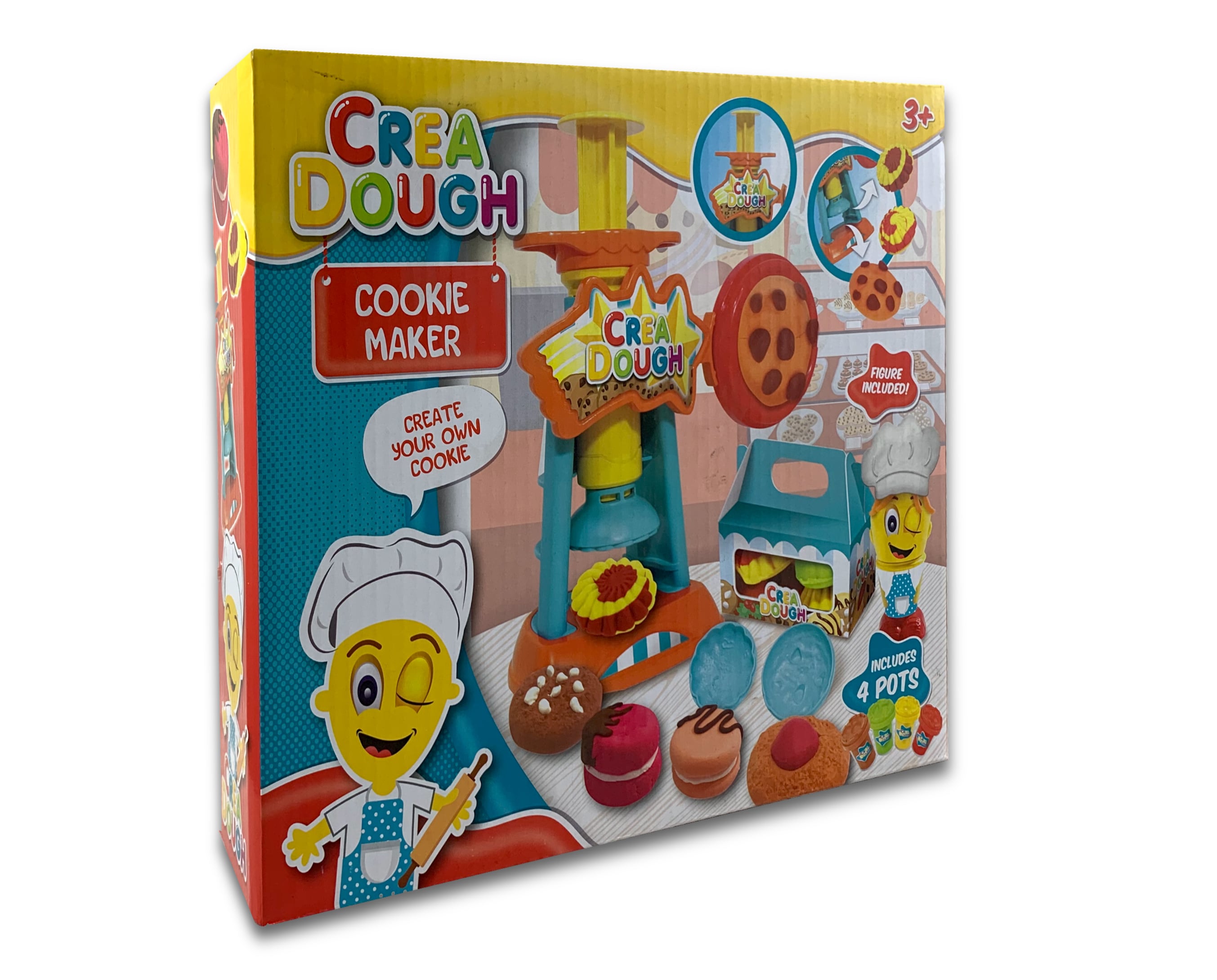 Crea Dough Cookie Maker Knete Kinderknete Set Cookies