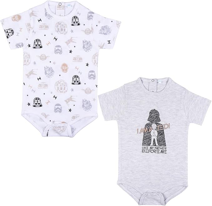 CERDÁ Baby Body Star Wars 2er Pack Größe 80 CERDÁ Baby Body Star Wars 2er Pack Größe 80