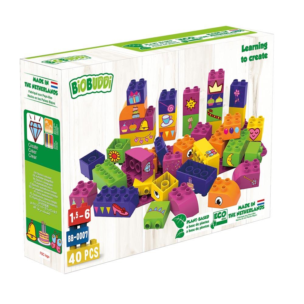 Biobuddi nachhaltige recyclebare Bausteine aus Zuckerrohr Symbole Party Biobuddi nachhaltige recyclebare Bausteine aus Zuckerrohr Symbole Party