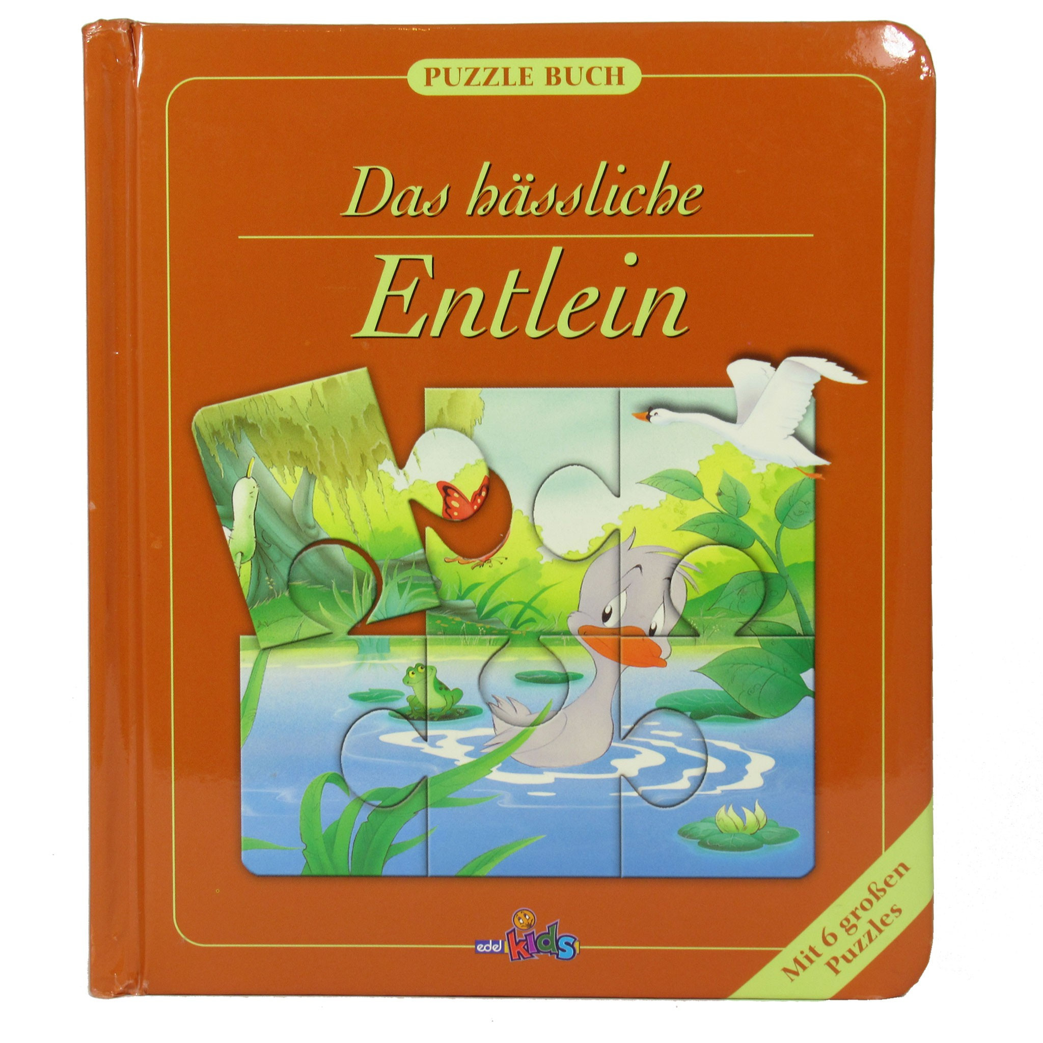 temp1210 Puzzlebuch - Das hässliche Entlein - Mit 6 Puzzels