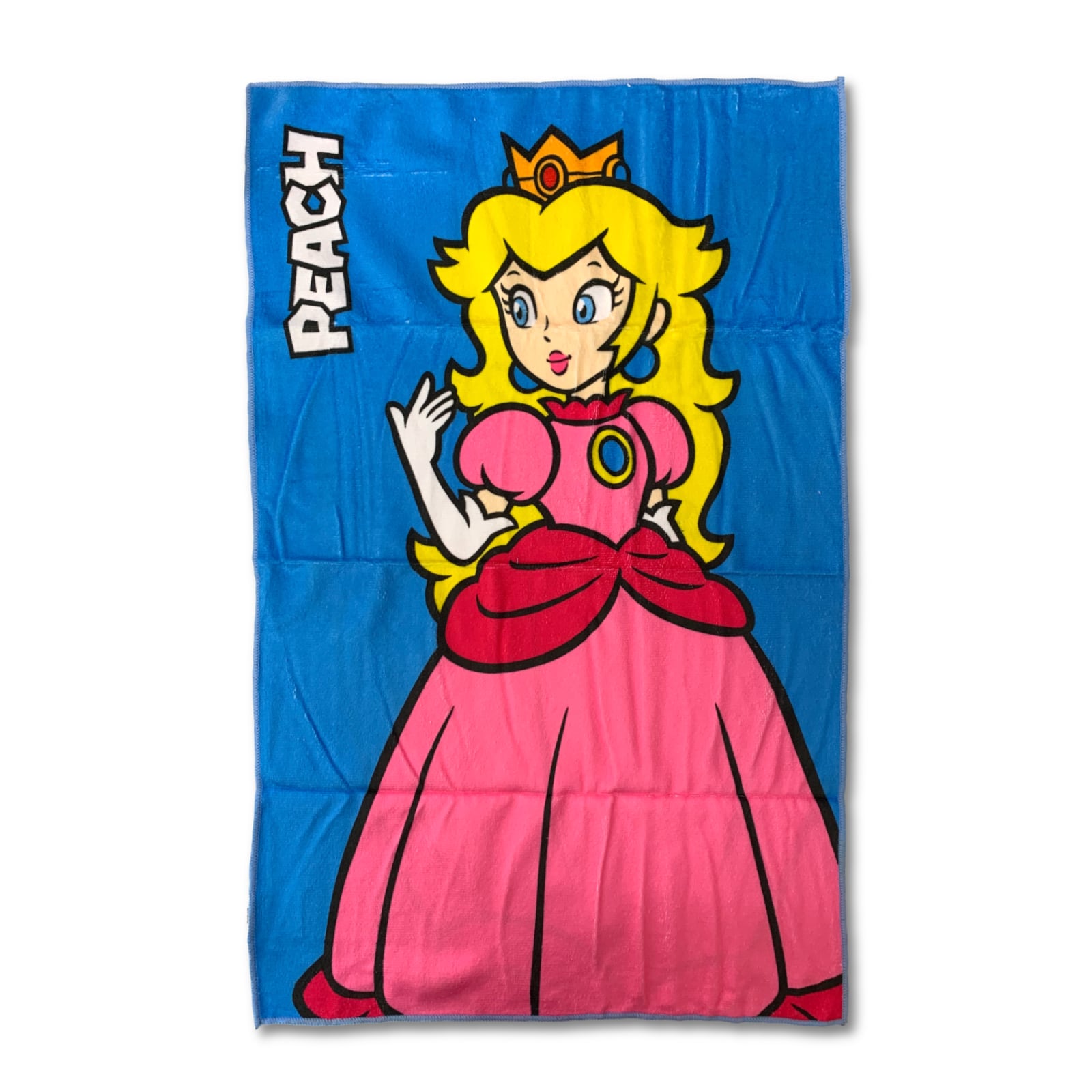 Super Mario Peach Handtuch 50 x 80 cm, Kinderhandtuch