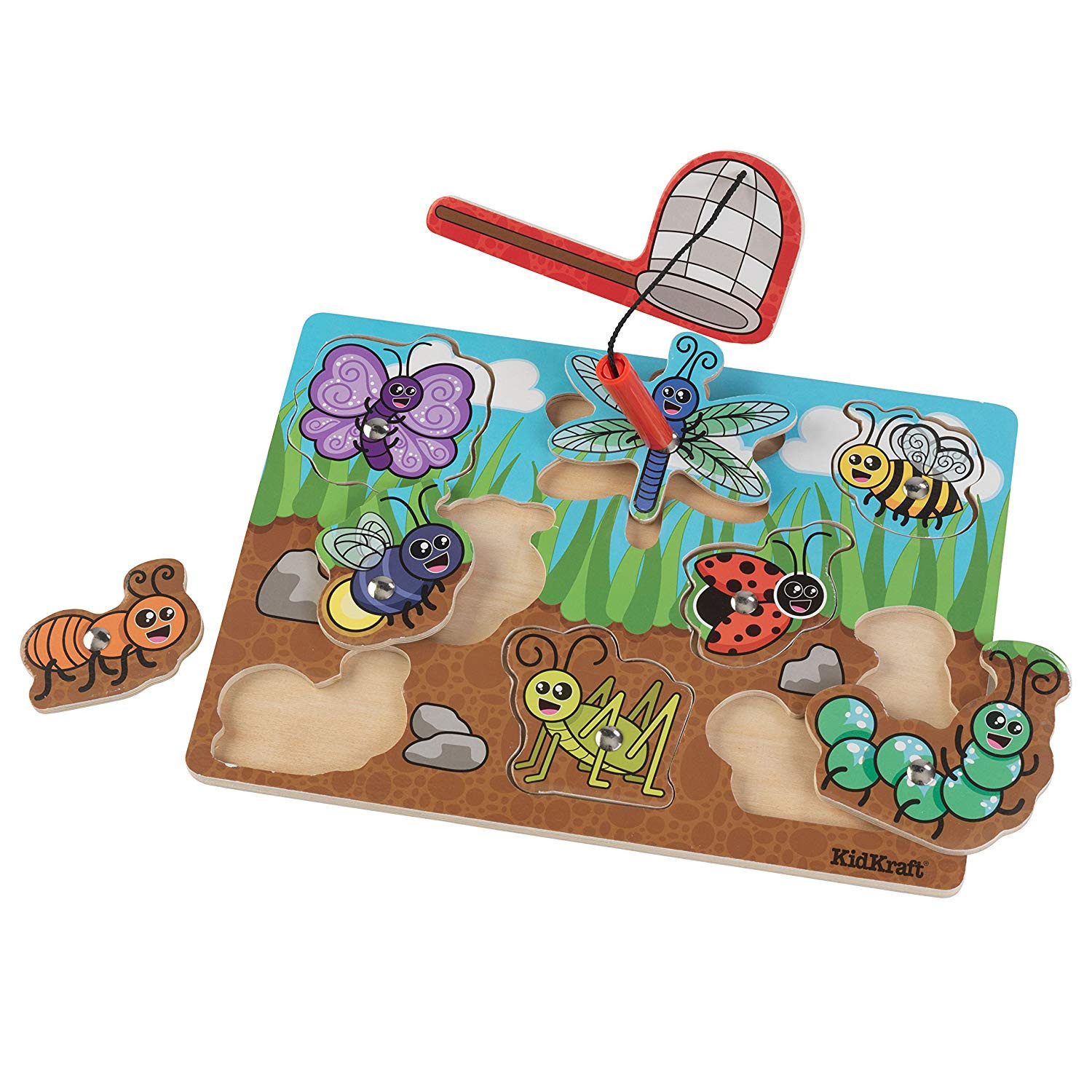 temp1883 Magnetische Holz Puzzle Insekten mit Angel von KidKraft